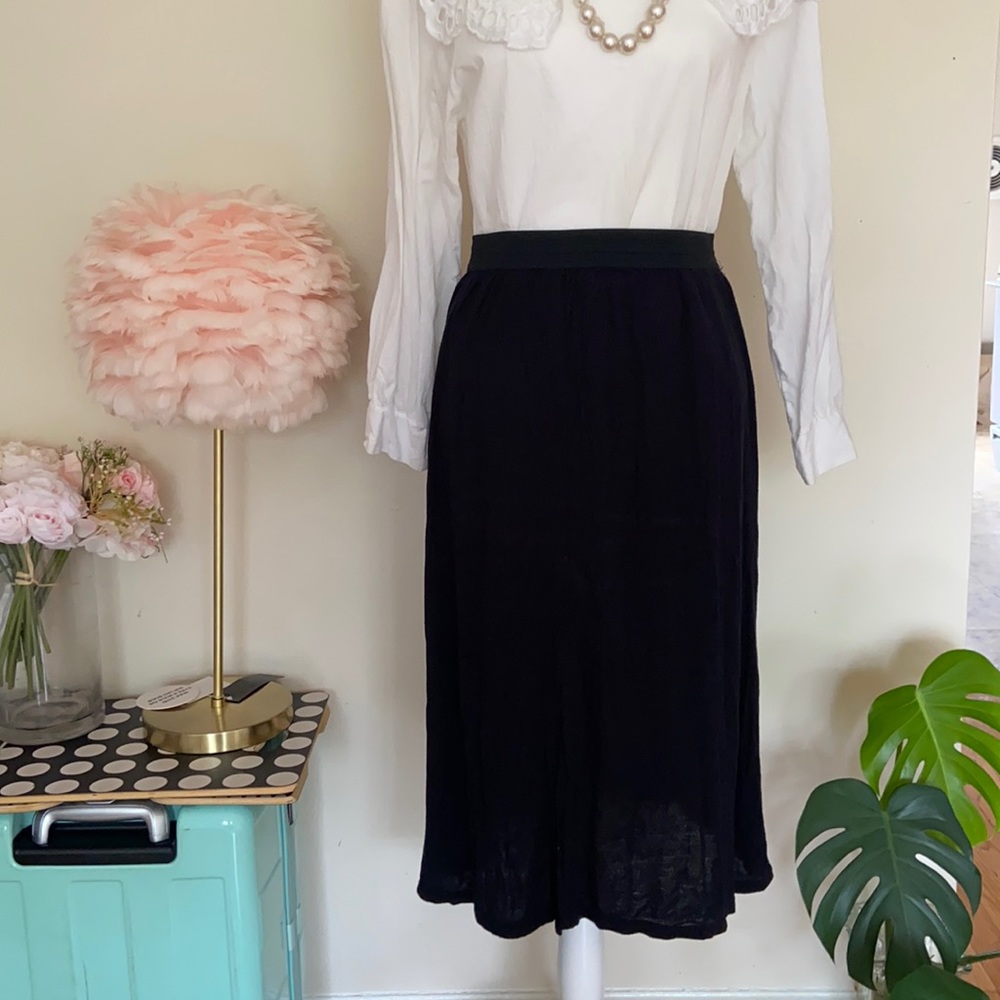 Zara black skirt